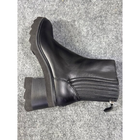 Dolce Vita Womens Size 6.5 Black Leather Ankle Boots - Picture 8 of 16